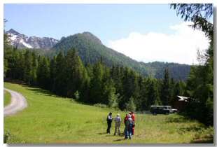 Visitatori del parco