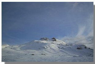 Una veduta invernale del Sasso Bianco (foto M. Dei Cas)