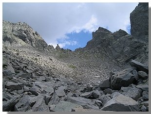 Il passo Romilla. Foto di M. Dei Cas
