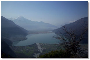 Il lago di Novate Mezzola (foto M.Dei Cas)