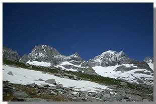 I pizzi Badile e Cengalo (foto M.Dei Cas)