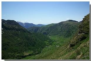 La piana della val Biandino. Foto di M. Dei Cas