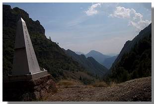 Il monumento alla formazione partigiana 55 Rosselli. Foto di M. Dei Cas