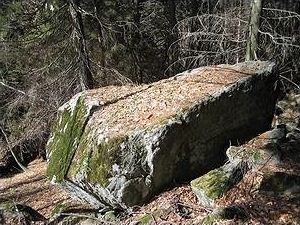 Il sas de strì. Foto di M.  Dei Cas