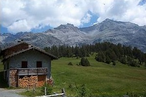 Baita in Val Fraele. Foto di M.  Dei Cas