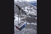 Lo snow Eagle che da Chiesa in Valmalenco porta sulle piste da sci (foto R. Moiola) Lo snow Eagle che da Chiesa in Valmalenco porta sulle piste da sci (foto R. Moiola)